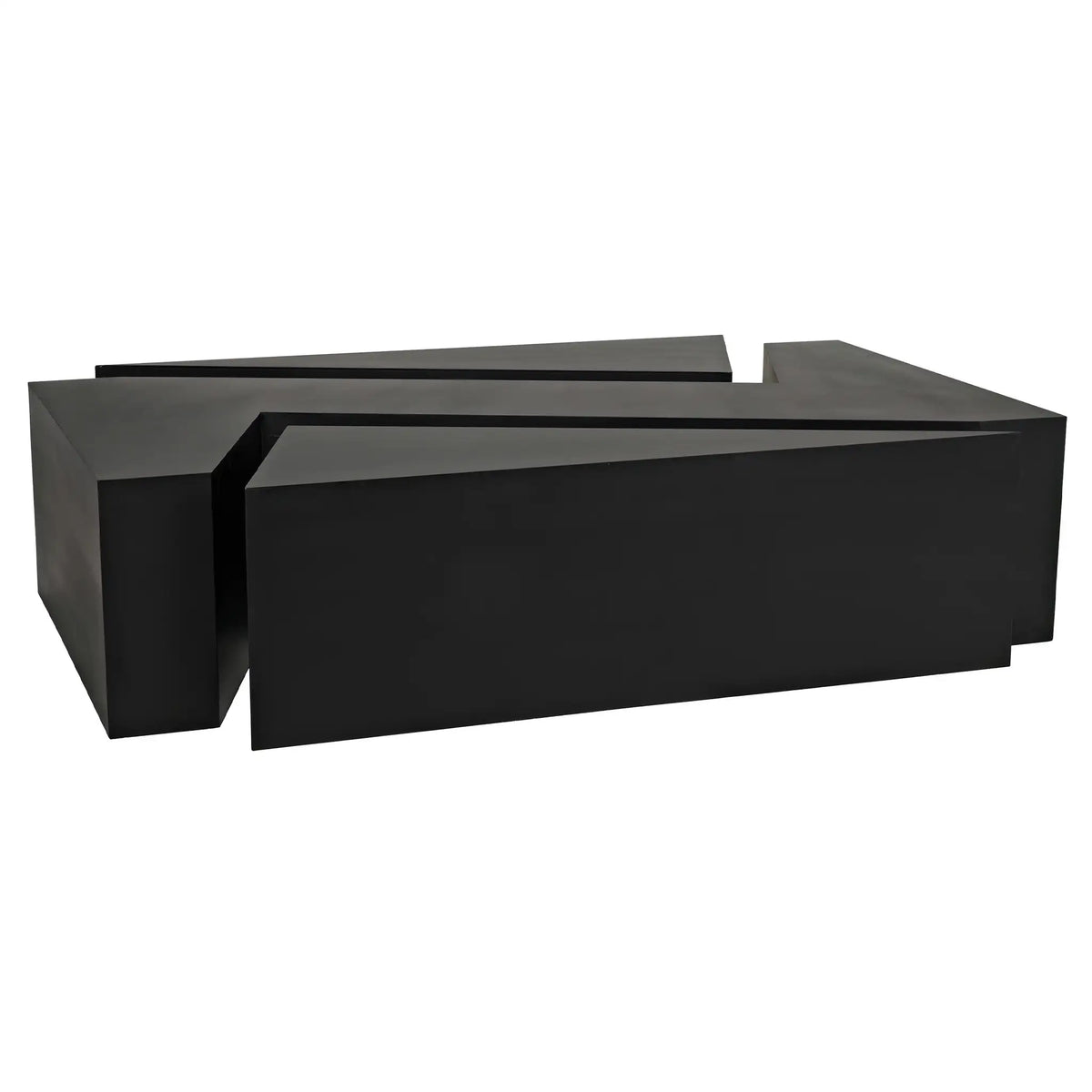 Element Coffee Table, Black Iron