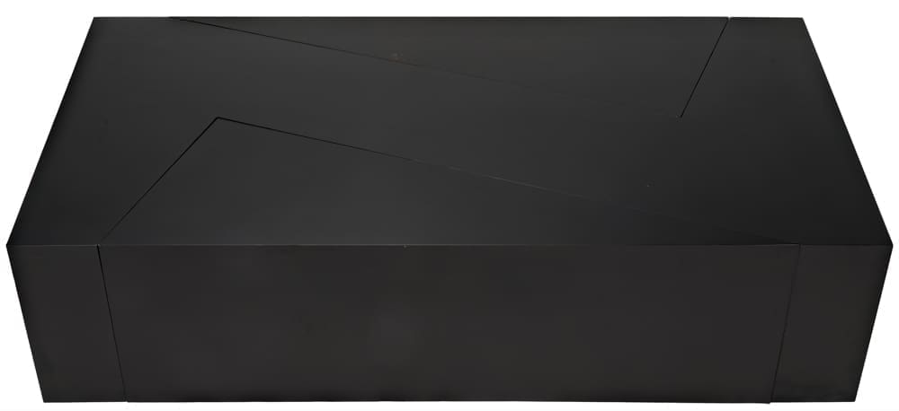 Element Coffee Table, Black Iron