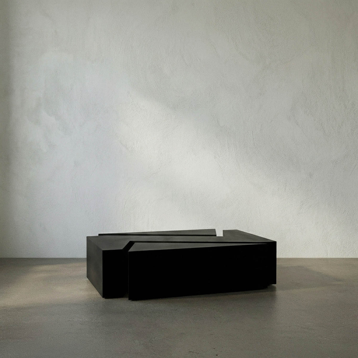 Element Coffee Table, Black Iron by Noir