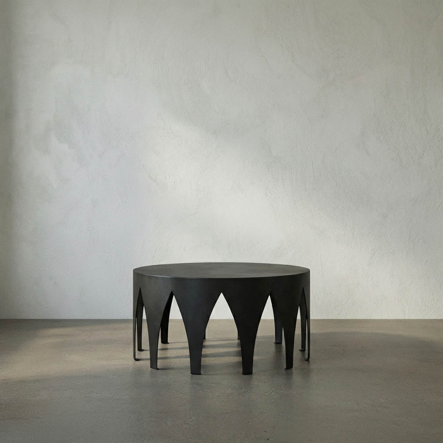 Morocco Coffee Table, Black Iron by Noir