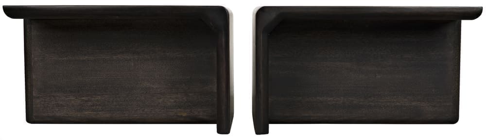 Hagen Coffee Table, Ebony Walnut
