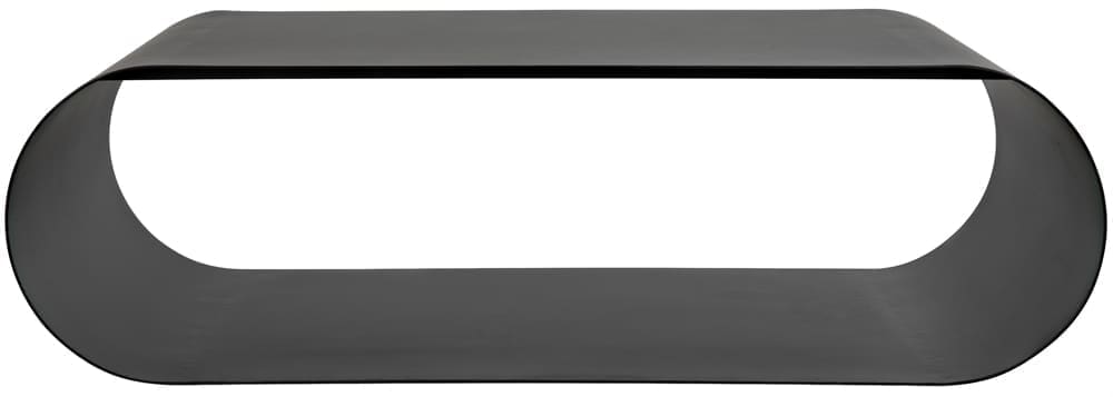 Hera Coffee Table, Black Iron