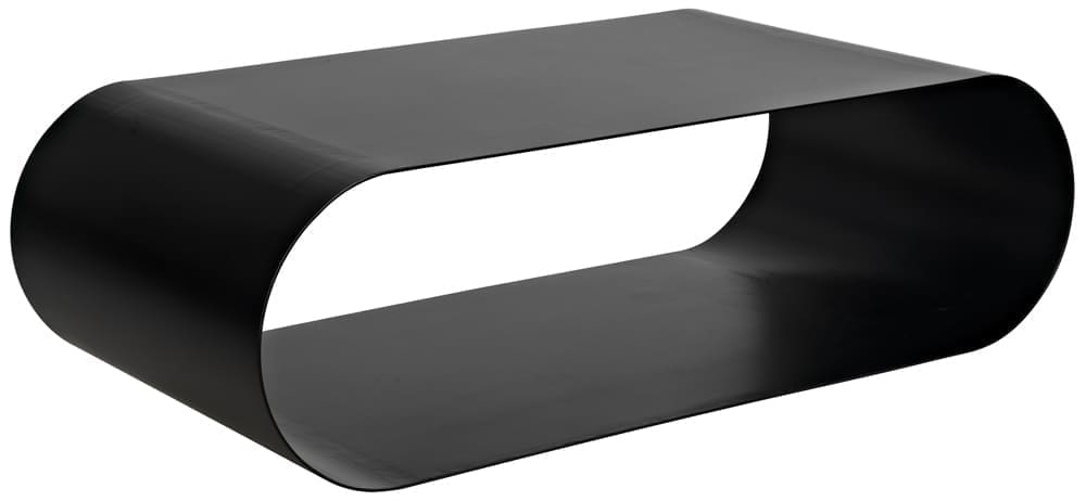 Hera Coffee Table, Black Iron