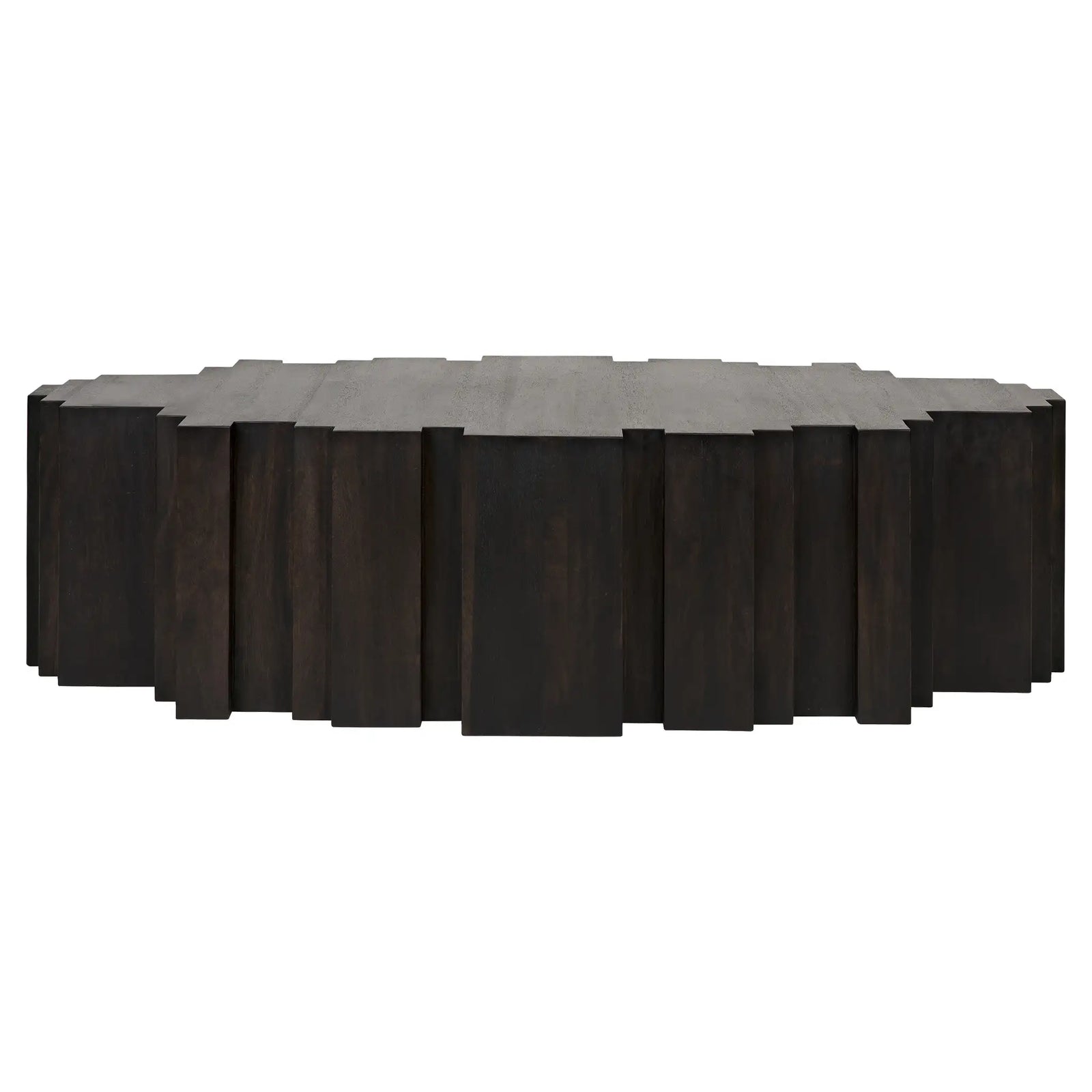 Royce Coffee Table, Ebony Walnut