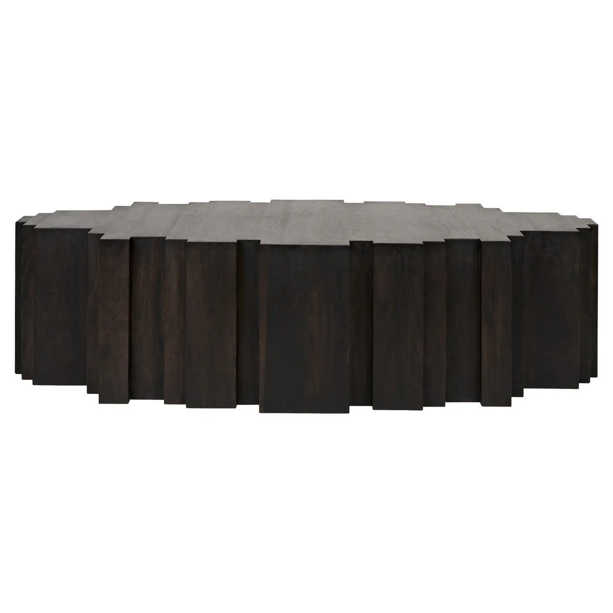 Royce Coffee Table, Ebony Walnut