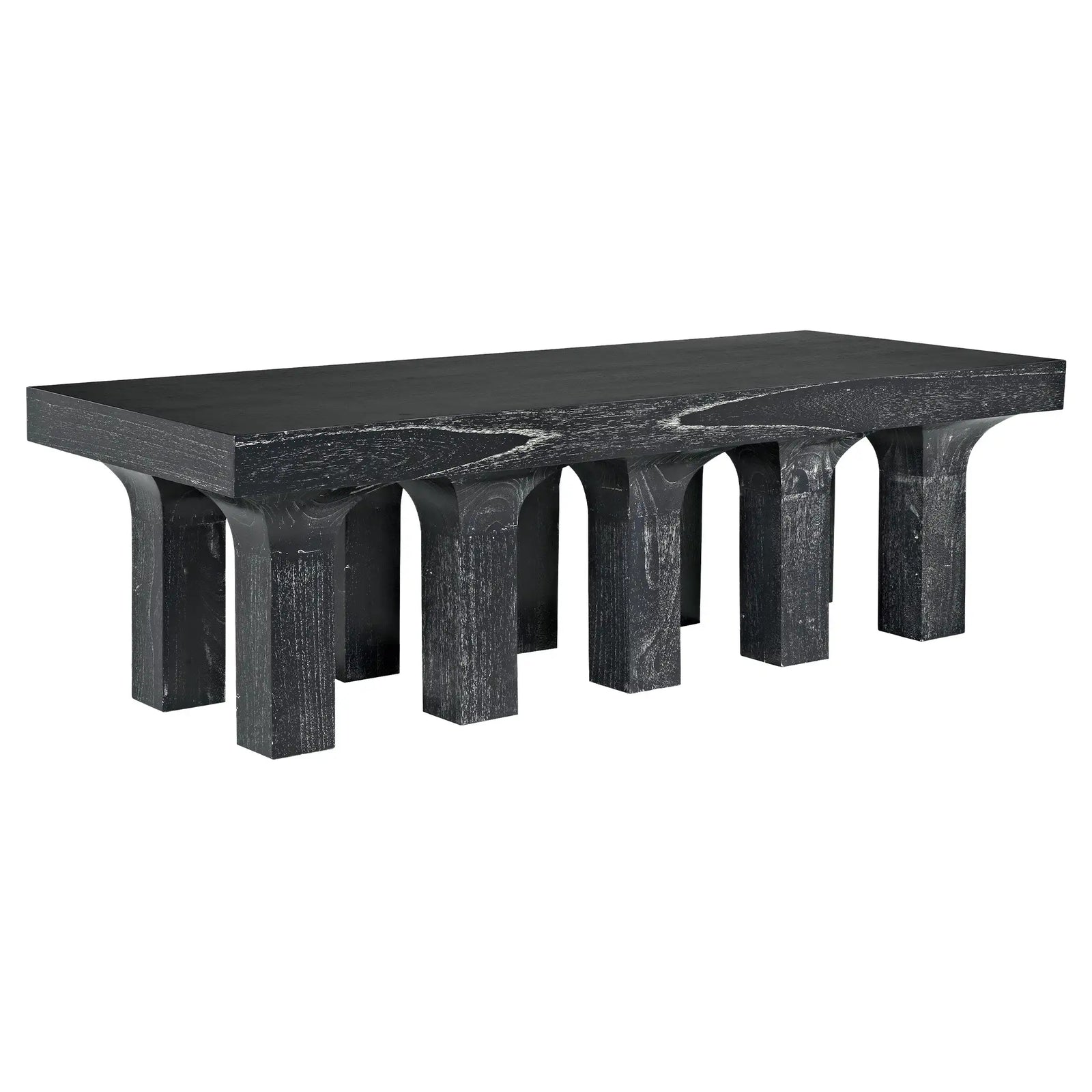 Santos Coffee Table, Cinder Black
