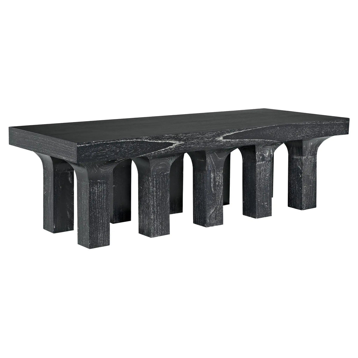 Santos Coffee Table, Cinder Black