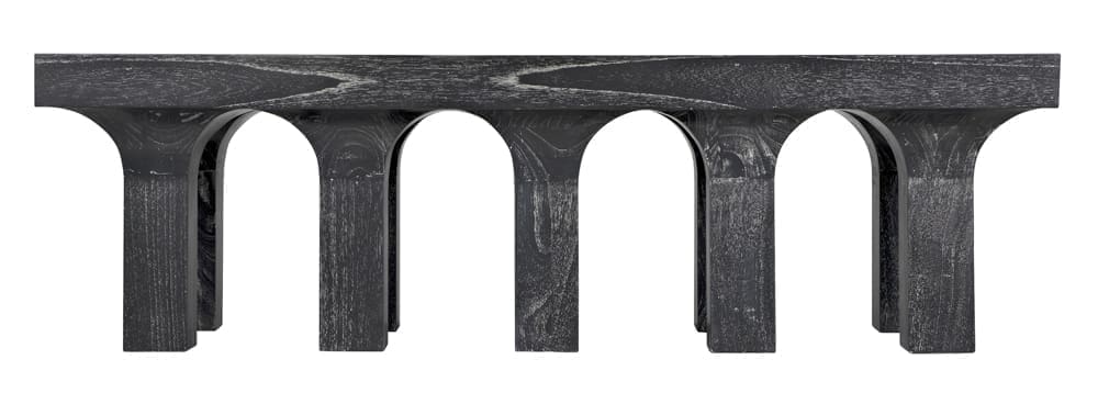Santos Coffee Table, Cinder Black