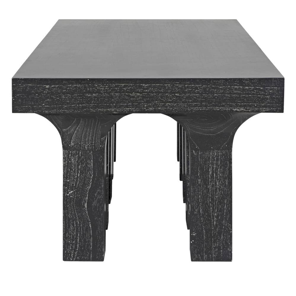 Santos Coffee Table, Cinder Black