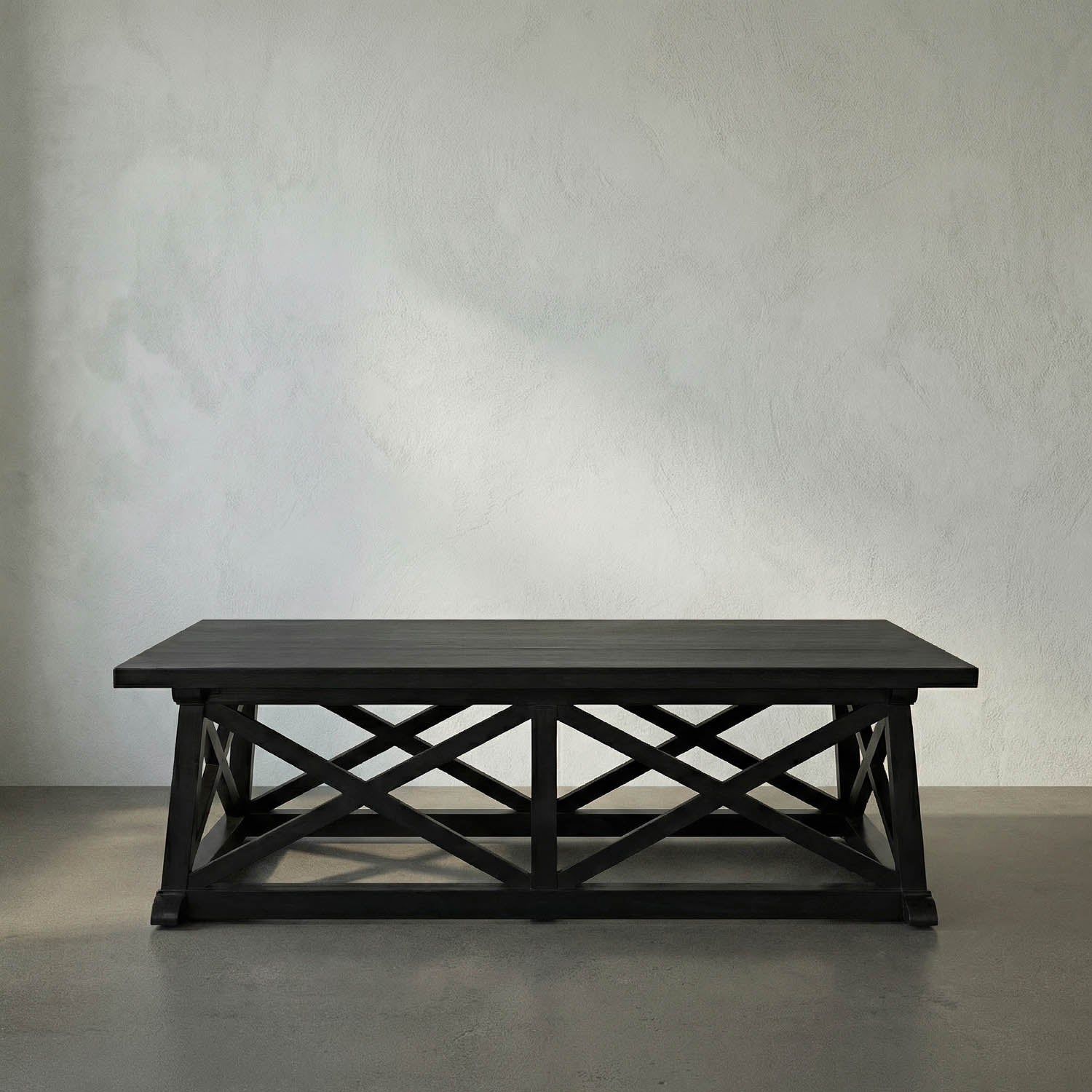 Sutton Coffee Table,Hand Rubbed Black by Noir