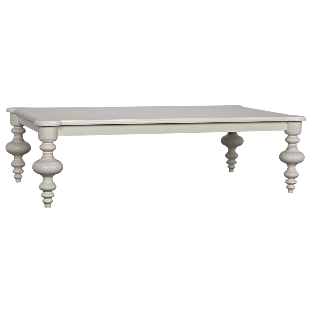 Graff Coffee Table, Solid White