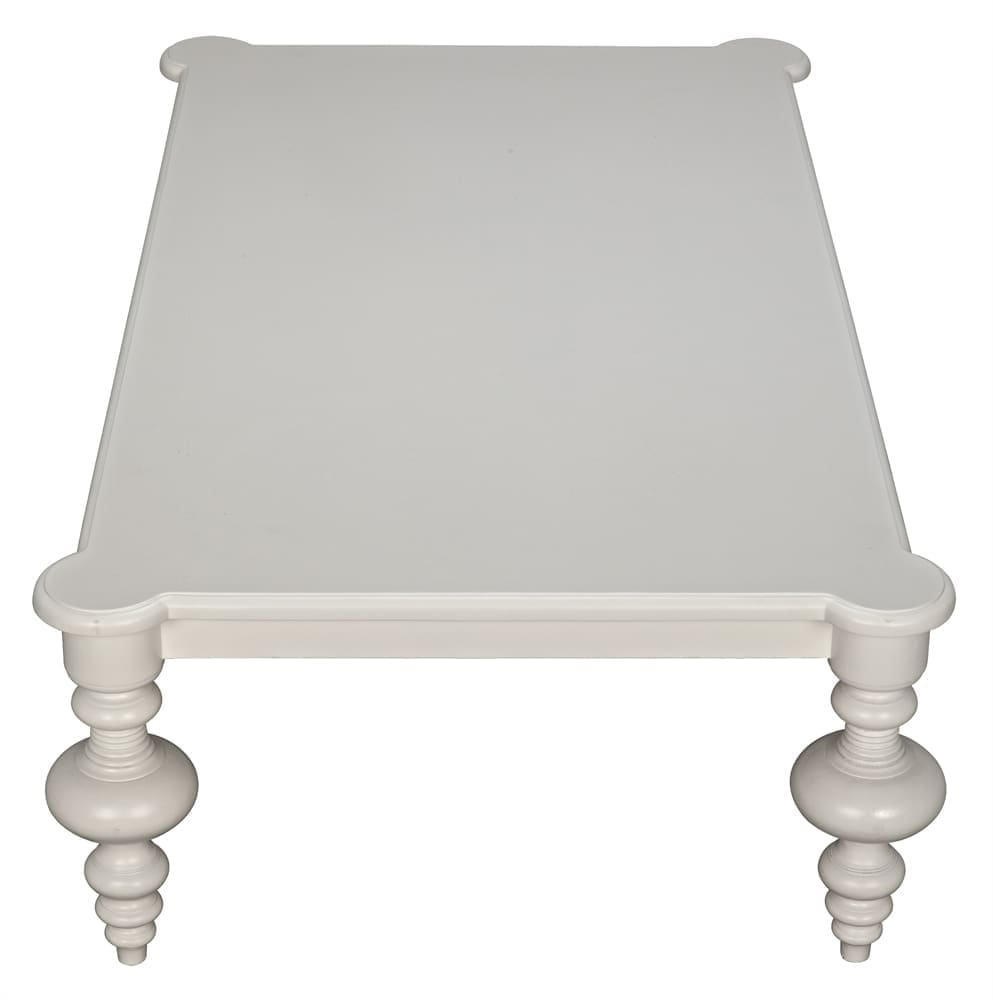Graff Coffee Table, Solid White
