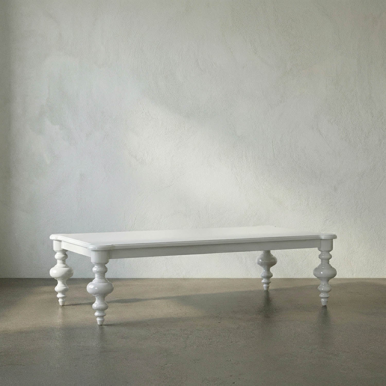 Graff Coffee Table, Solid White by Noir