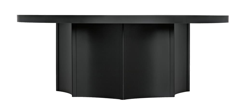 Rome Coffee Table, Black Iron
