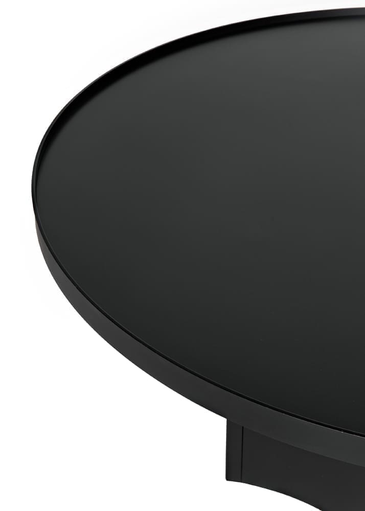 Rome Coffee Table, Black Iron