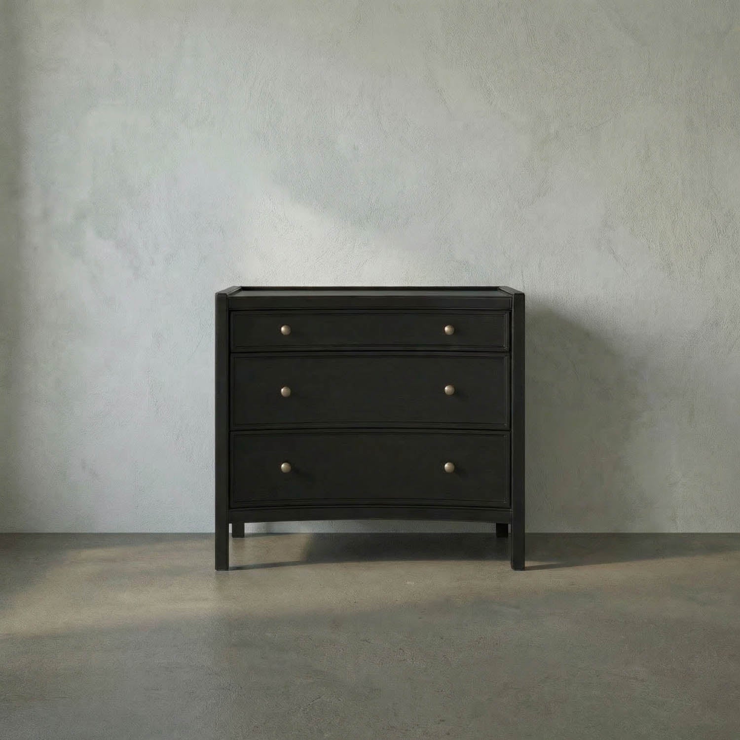 Hampton Side Table, Hand Rubbed Black by Noir