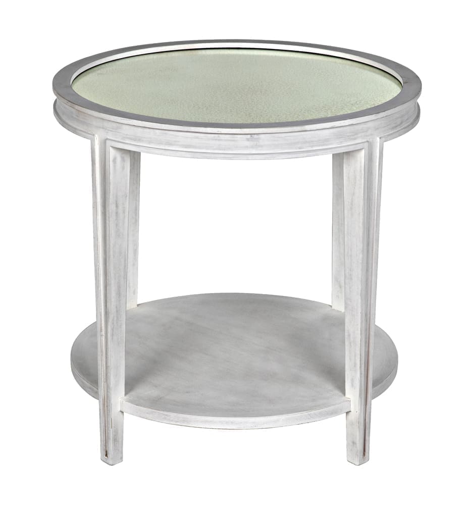 Imperial Side Table, White Wash