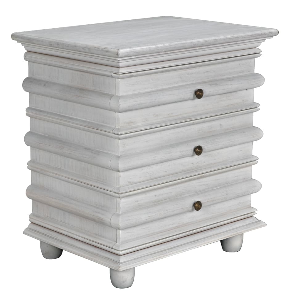 Ascona Side Table,WH