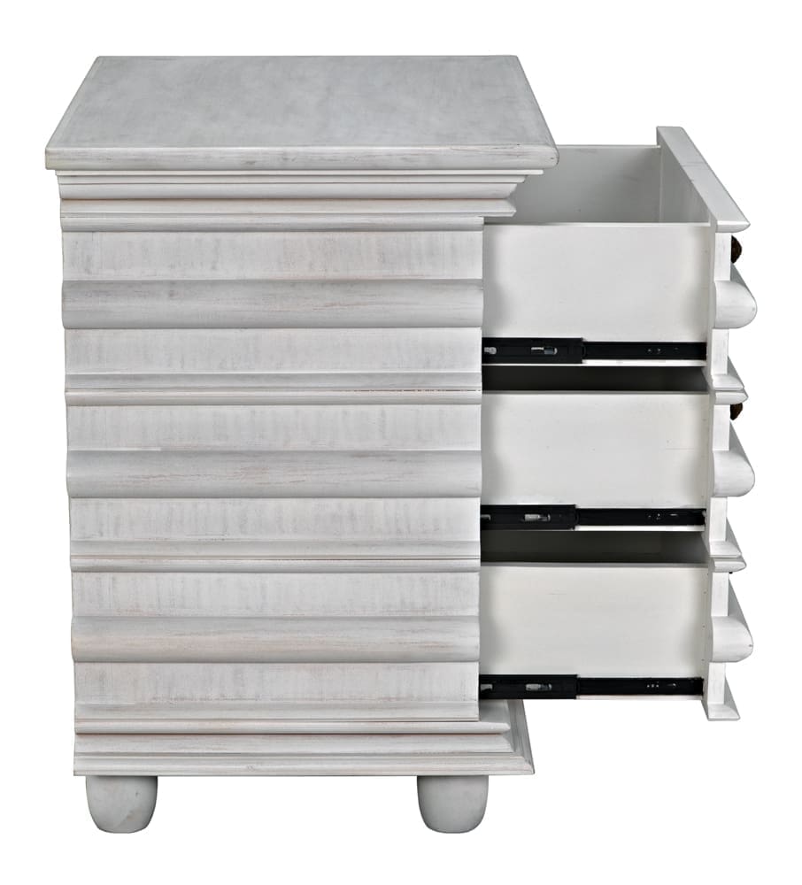 Ascona Side Table,WH