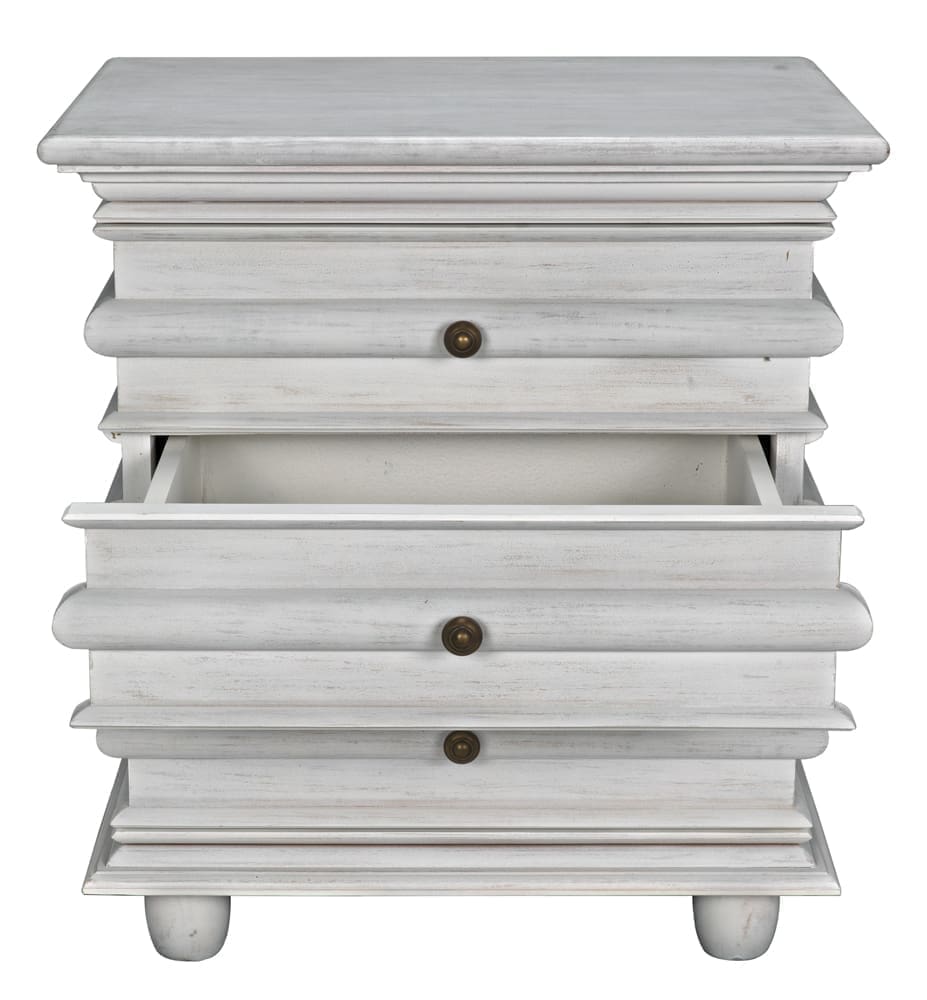 Ascona Side Table,WH