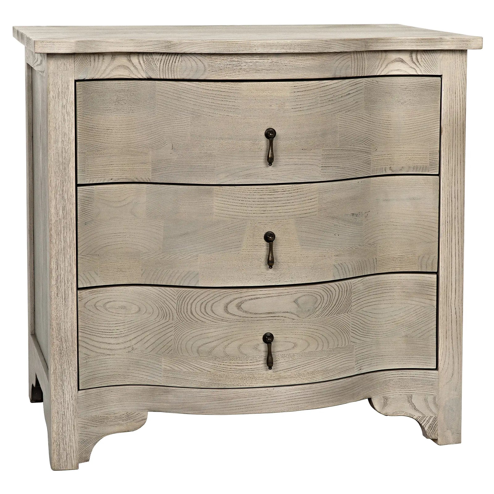 Curved Front Side Table