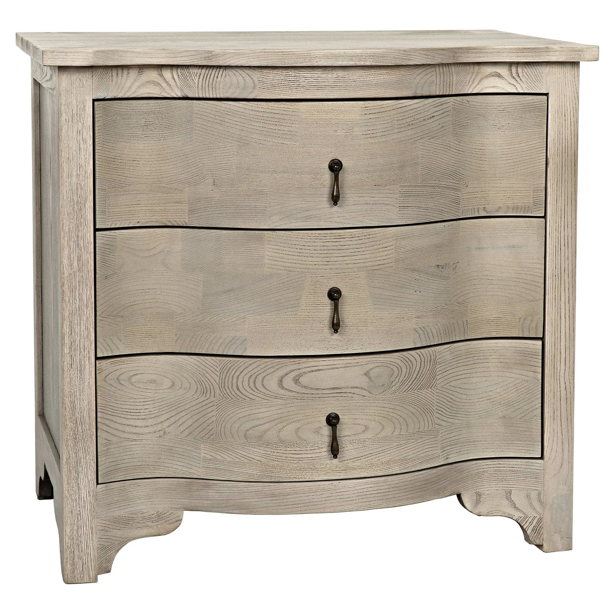 Curved Front Side Table