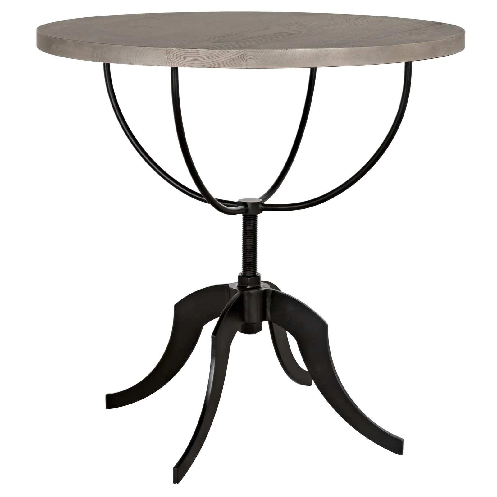 Wine Table with Adjustable Base