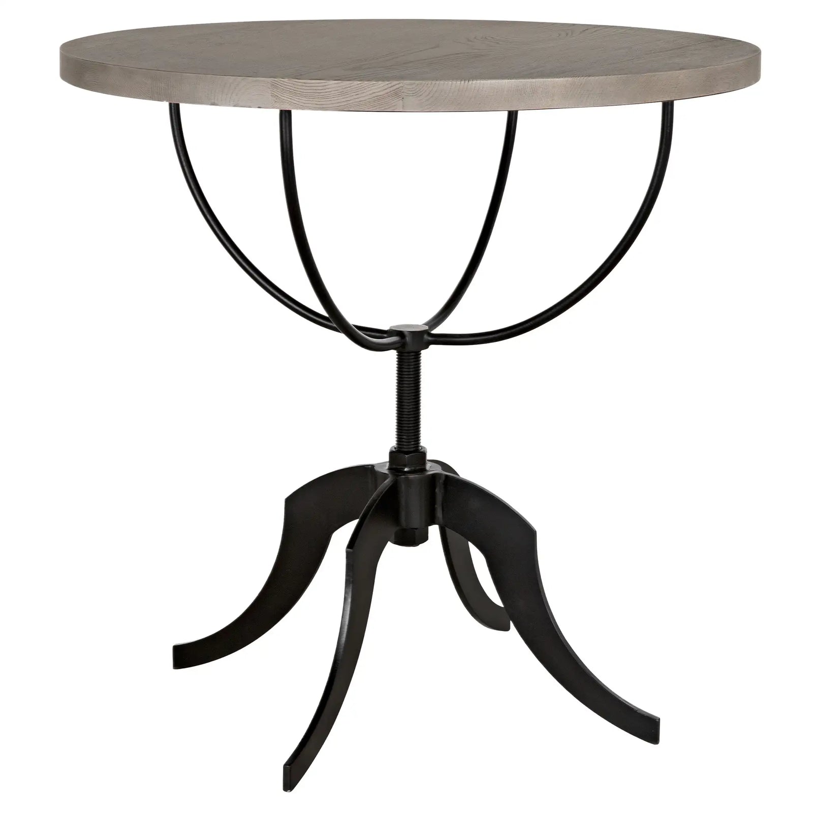 Wine Table with Adjustable Base