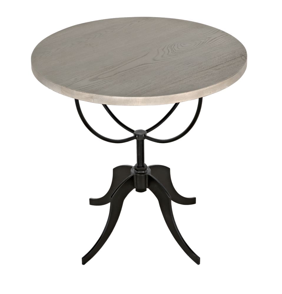 Wine Table with Adjustable Base