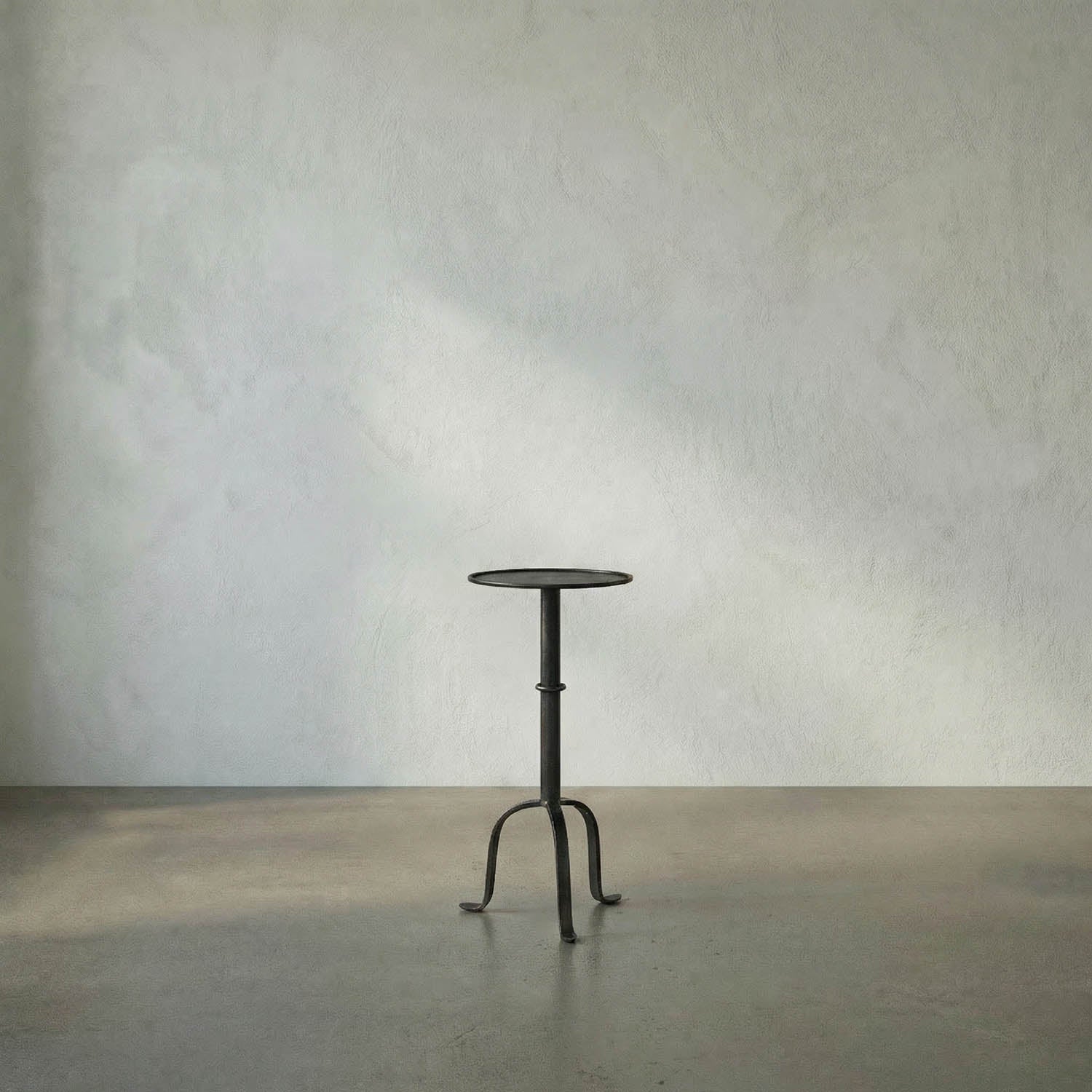 Tini Side Table, Black Iron by Noir