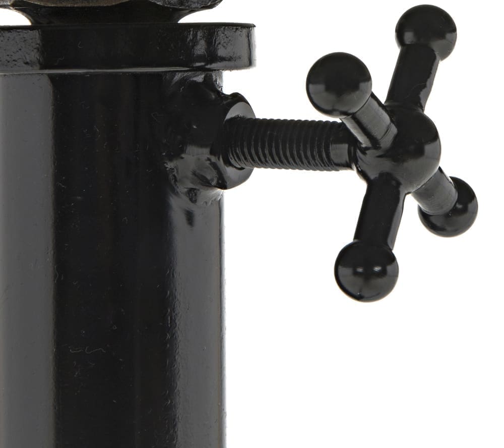Kaldera Side Table, Black Iron