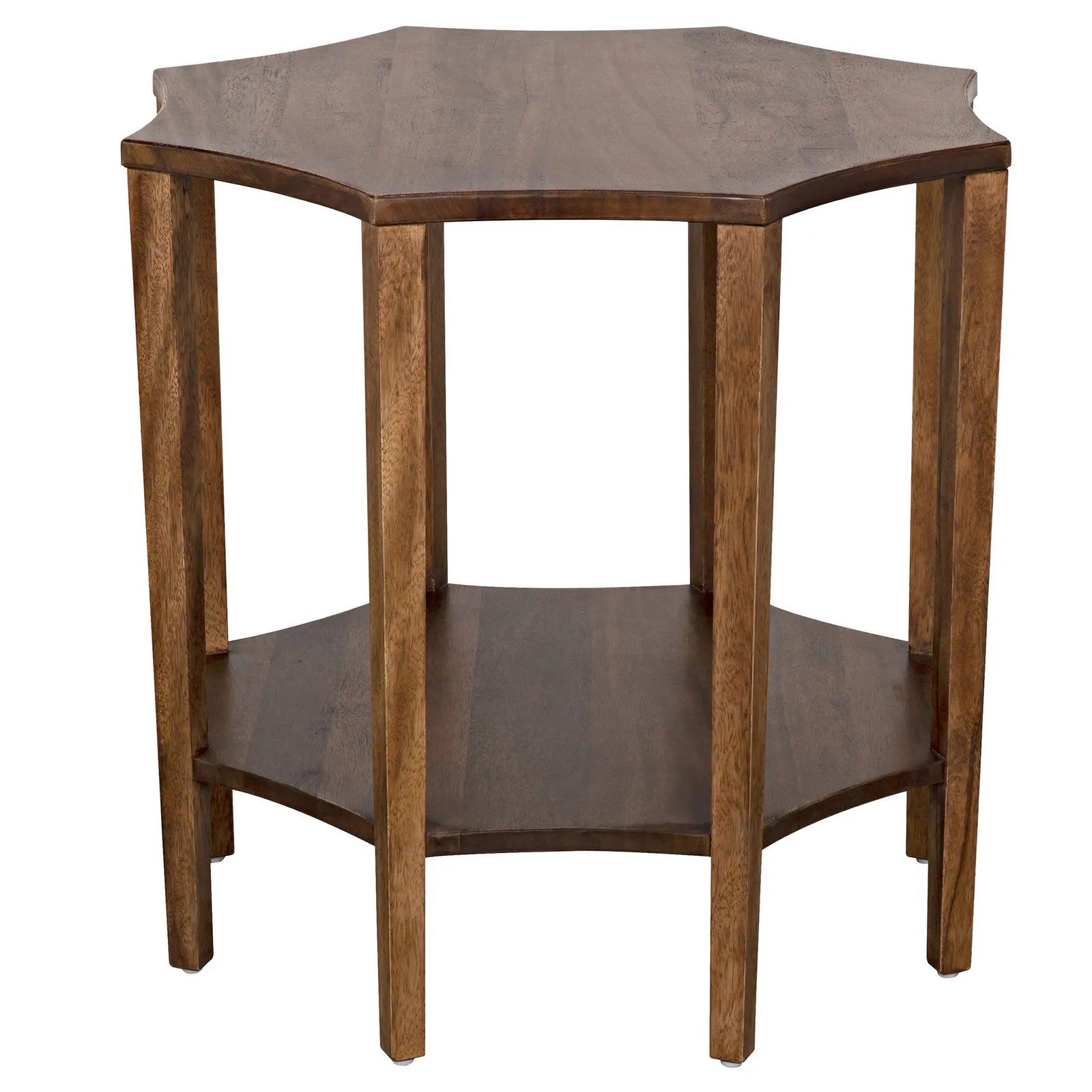Ariana Side Table, Dark Walnut