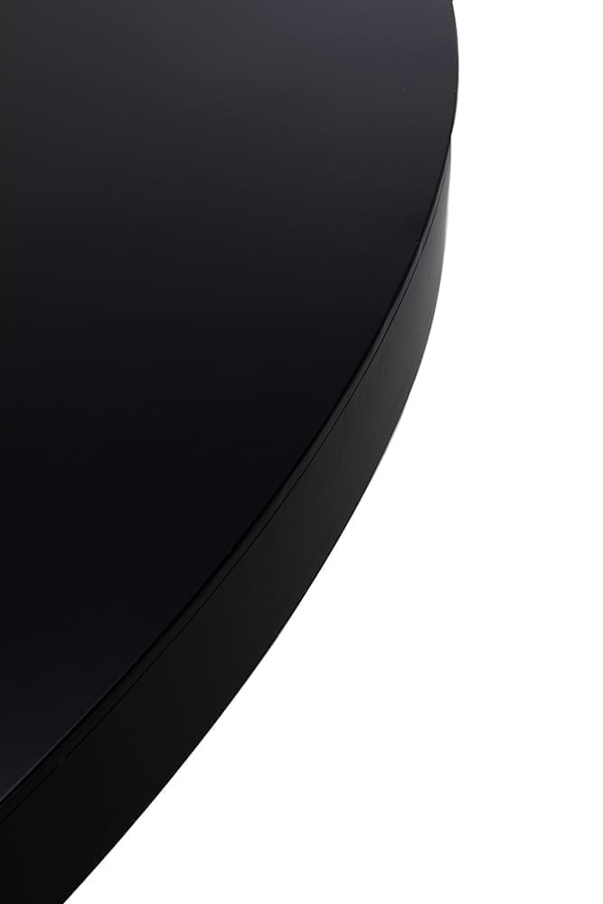 Marlow Dining Table, Black Iron