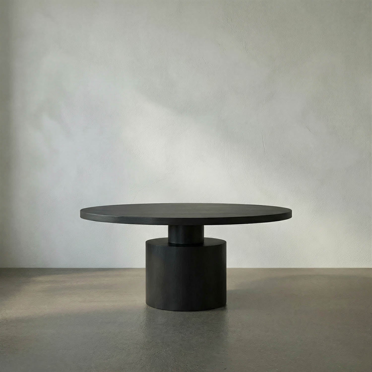 Marlow Dining Table, Black Iron by Noir