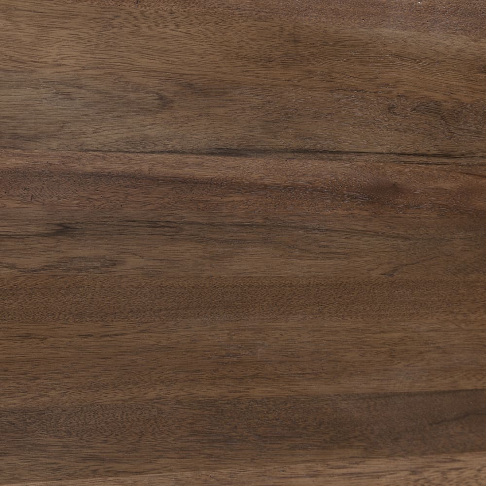 LEANDRA DINING TABLE WITH WALNUT TOP