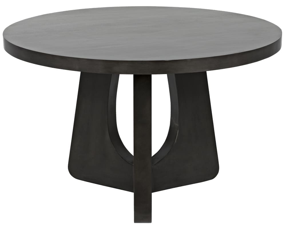 Nobuko Dining Table, 48″ Diameter, Pale