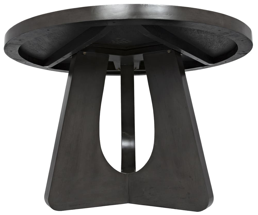 Nobuko Dining Table, 48″ Diameter, Pale