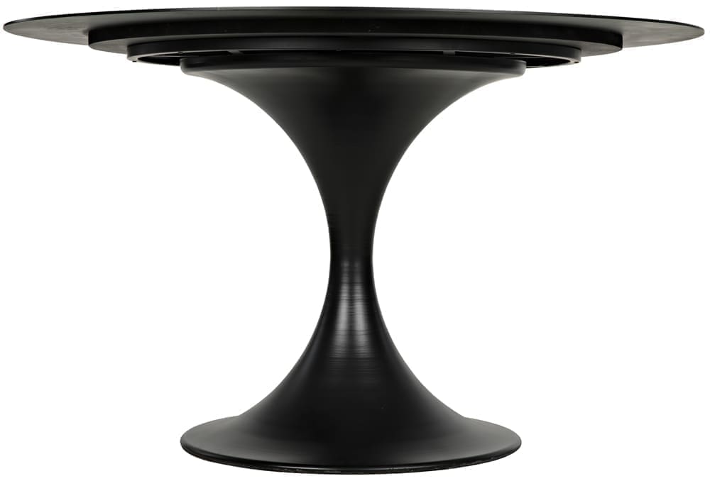 Herno Table, 48″, Black Iron
