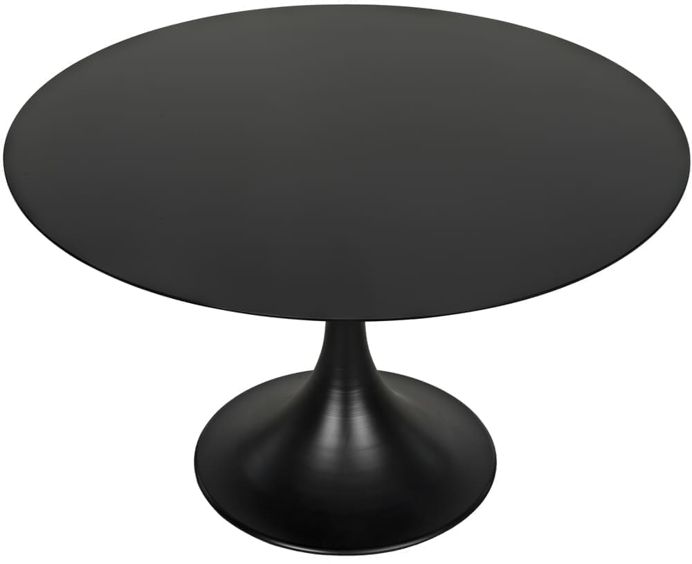 Herno Table, 48″, Black Iron