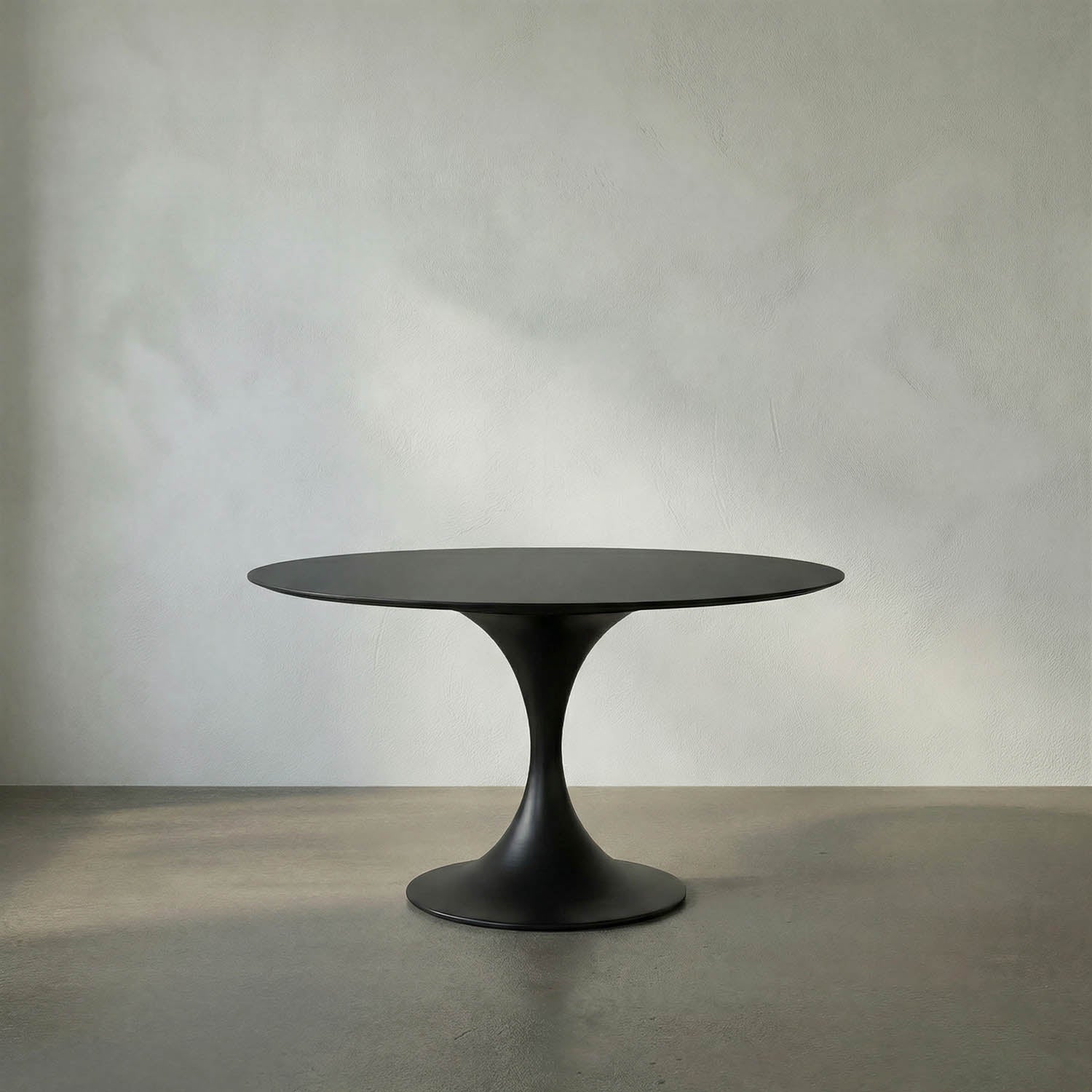 Herno Table, 48″, Black Iron by Noir