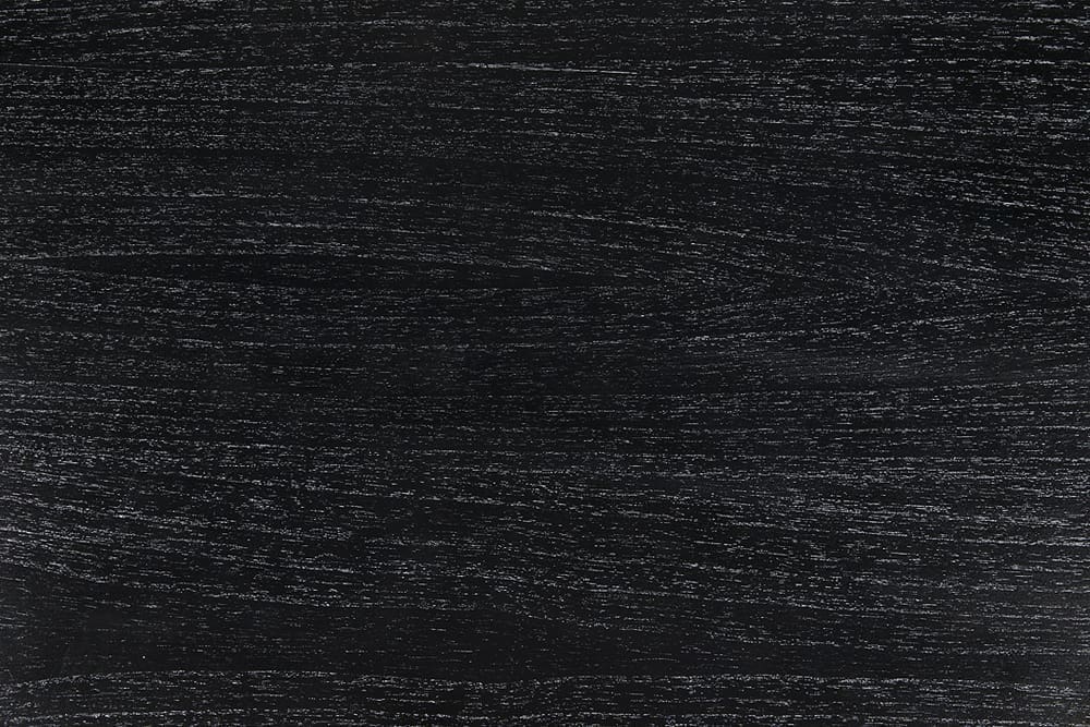 Corum Square Table, Hand Rubbed Black