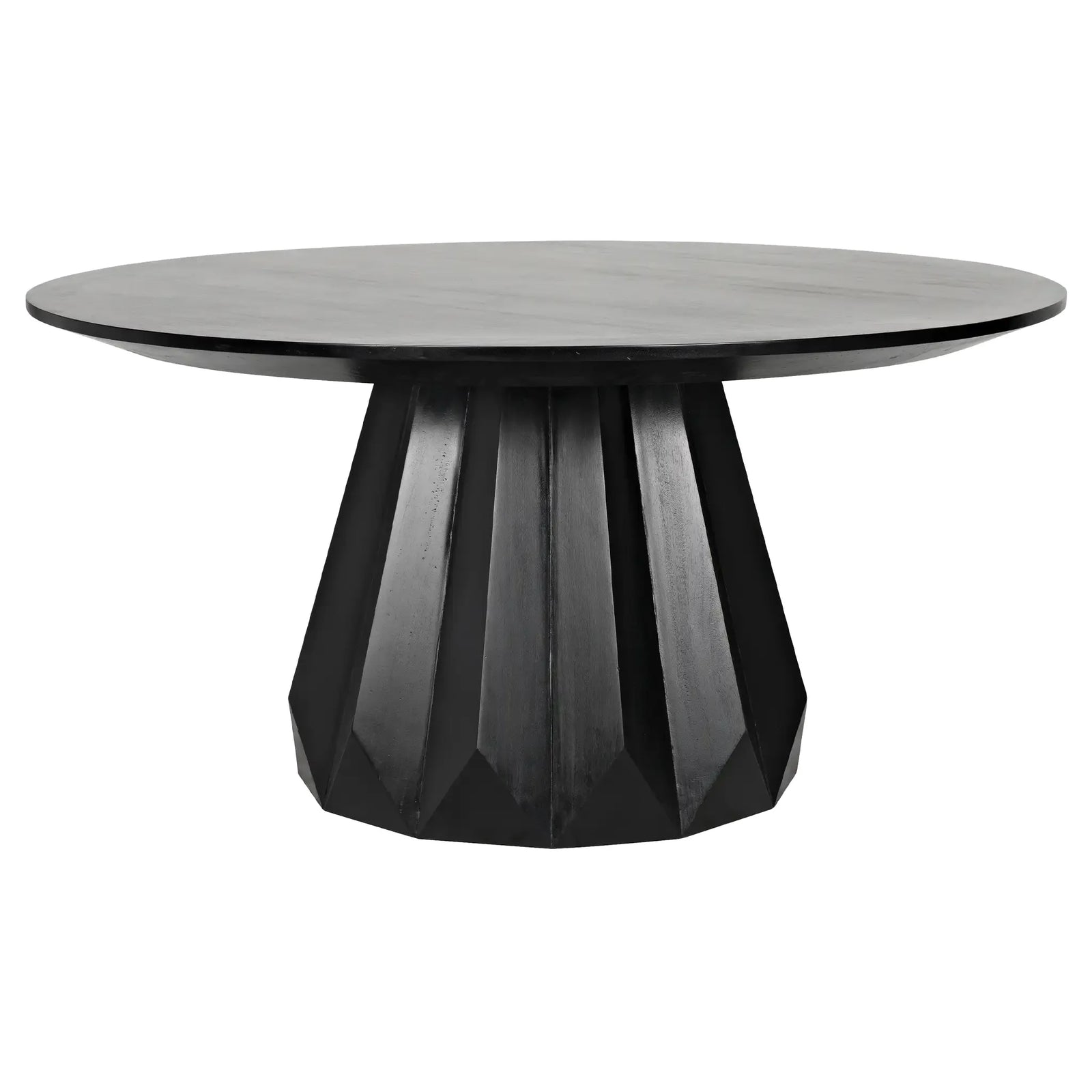 Brosche Dining Table, Hand Rubbed Black