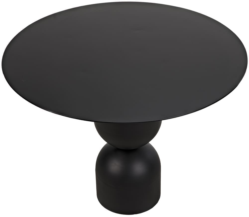 Wanda Dining Table, Black Iron