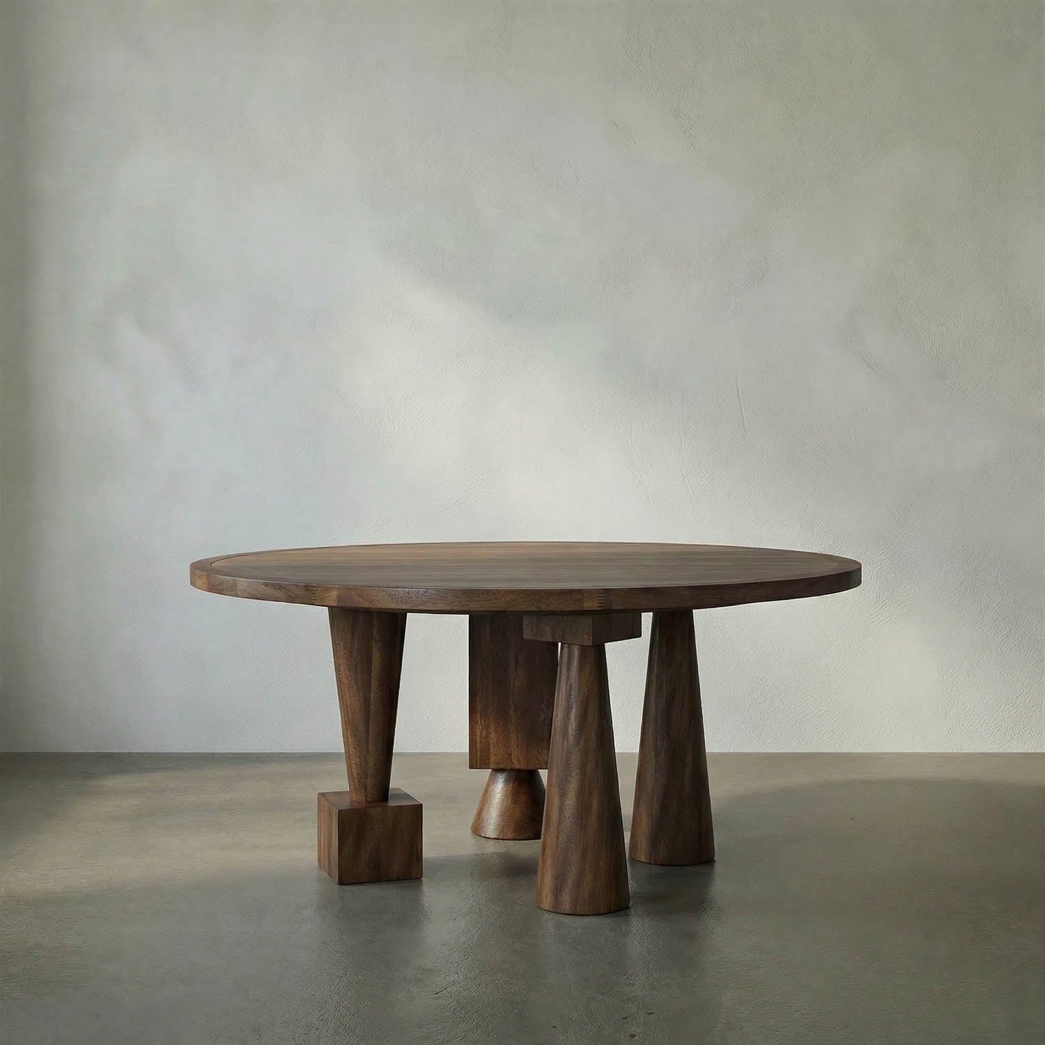 Hybrid Table, Dark Walnut by Noir