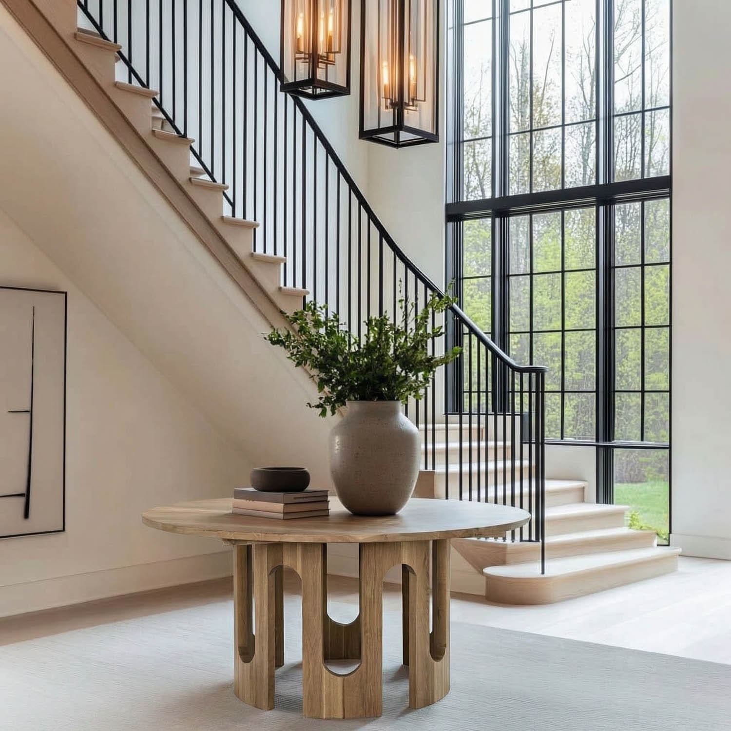 Kirill Table, White Oak
