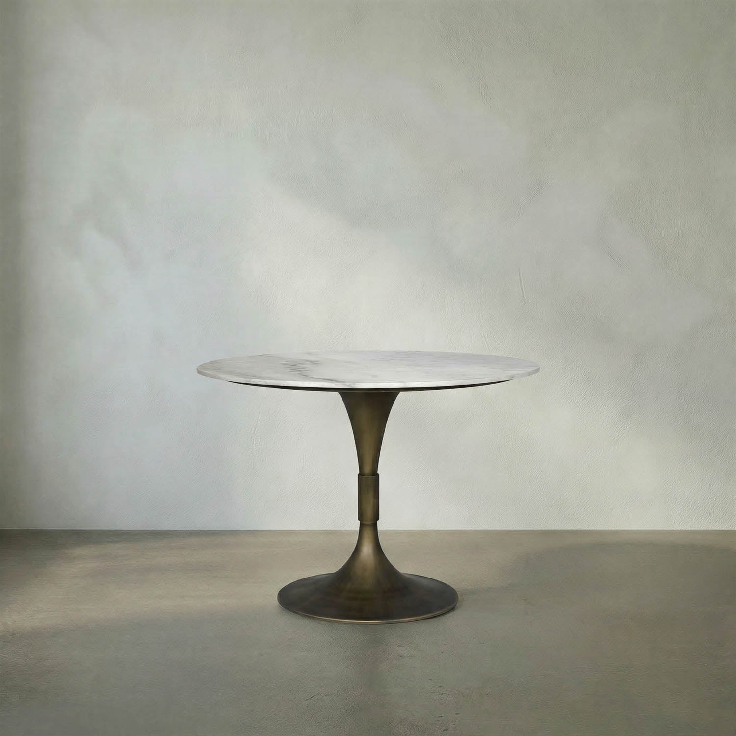 Jman Table 36″, Aged Brass Finish by Noir