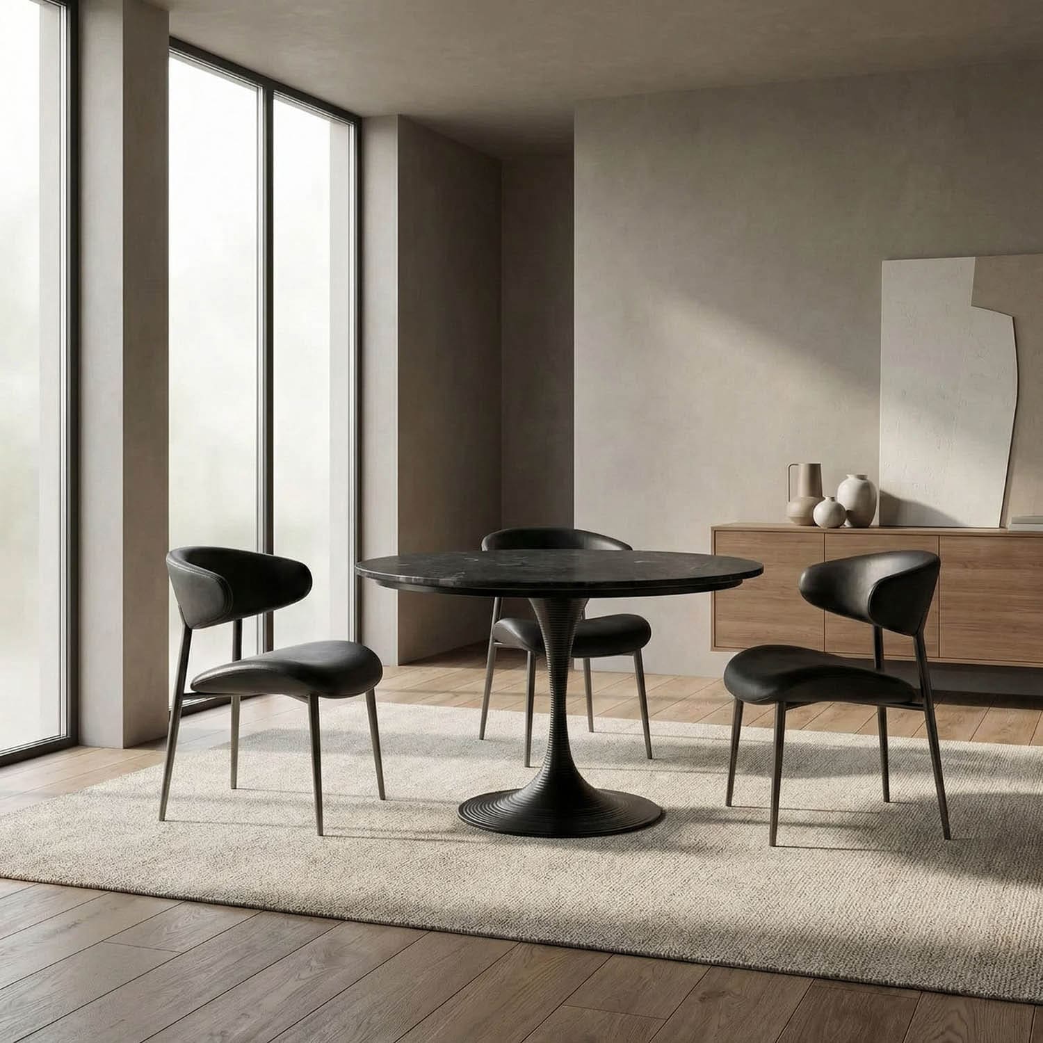 Joni Table 36″, Black
