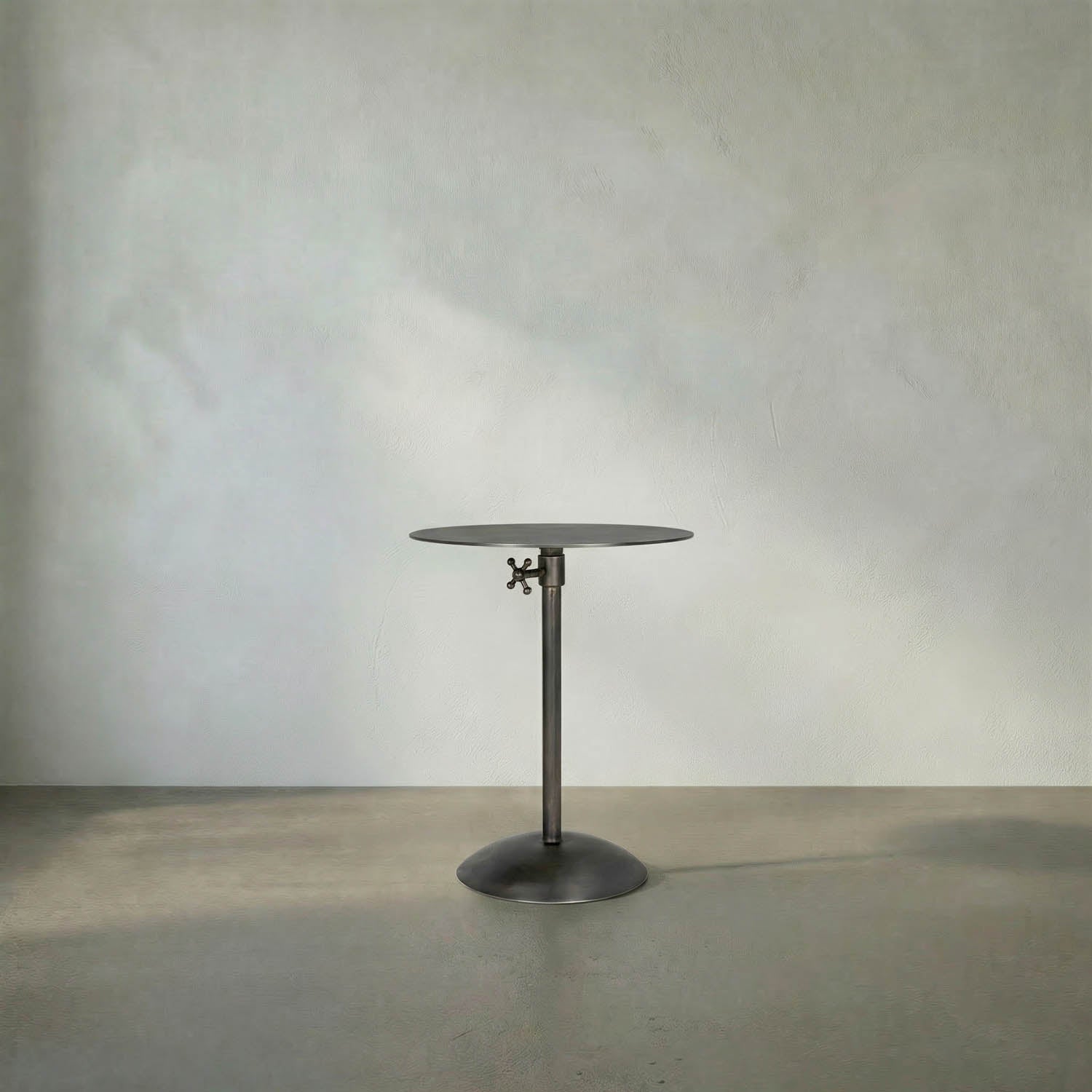Felix Side Table, Gun Metal Finish by Noir