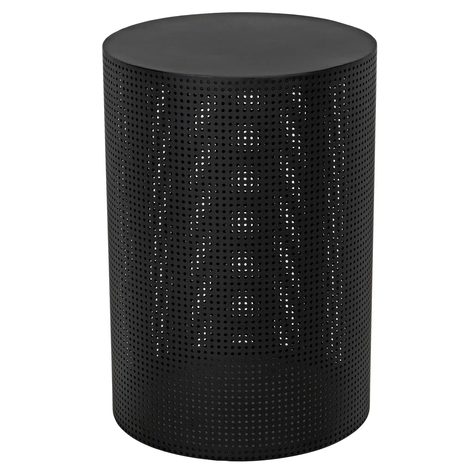 Dixon Side Table, Large, Black Iron