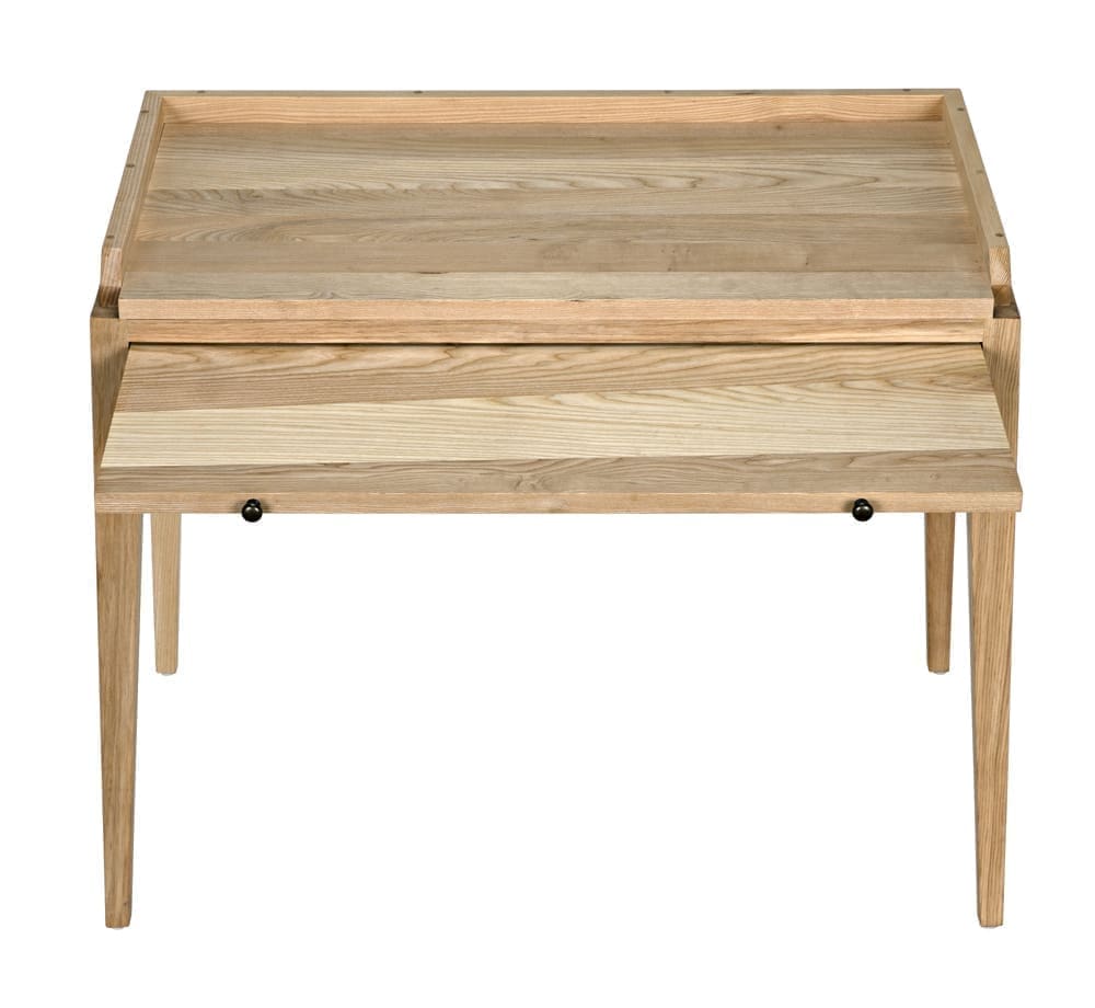 Hiller Side Table, Elm